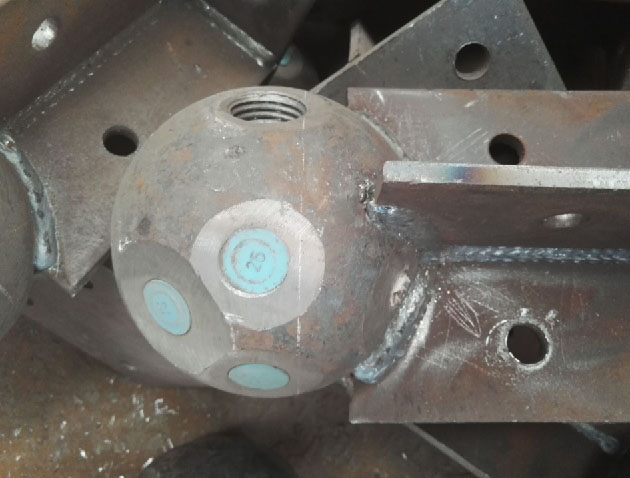 株洲螺栓球球塞，网架配件