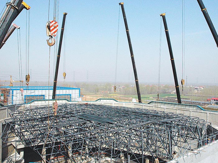 株洲网架高空滑移法